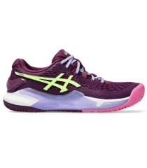 SCARPE DA TENNIS ASICS GEL RESOLUTION 9 PADEL W LIME INTENSO