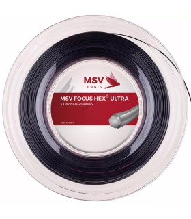 BOBINA DE CORDAJE MSV FOCUS HEX ULTRA BLACK 200 m