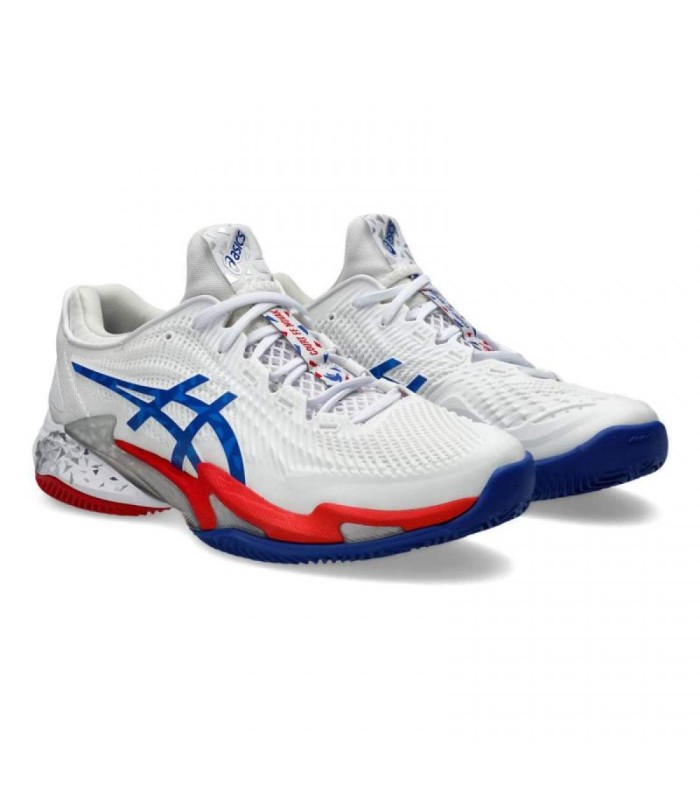 TENNIS SHOES ASICS COURT FF 3 CLAY NOVAK WH/BL