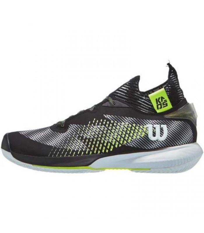 WILSON KAOS RAPIDE SFT CLAY BLACK YELLOW TENNIS SHOES