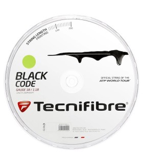 BOBINE DE CORDAGE TECNIFIBRE BLACK CODE LIME 200 m | IPONTENNIS