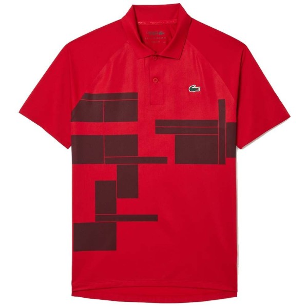 POLO LACOSTE TENIS NOVAK DJOKOVIC ROJO | IPONTENNIS