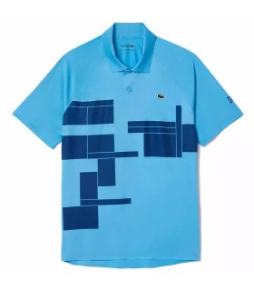 POLO LACOSTE TÊNIS NOVAK DJOKOVIC AZUL MARINHO