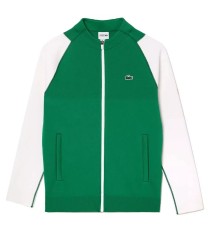 JACKE LACOSTE TENNIS NOVAK DJOKOVIC GRÜN WEISS | Ipontennis