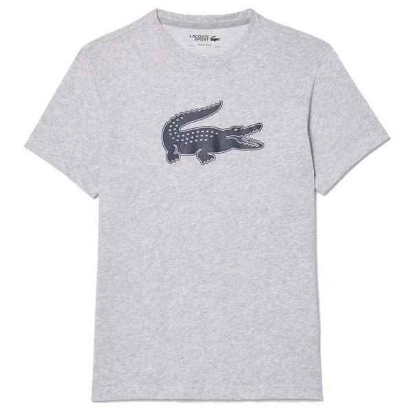 CAMISETA LACOSTE SPORT GRIS | IPONTENNIS