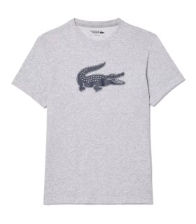 CAMISETA LACOSTE SPORT GRIS