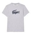 CAMISETA LACOSTE SPORT GRIS