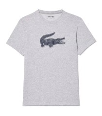 CAMISETA LACOSTE SPORT CINZA | Ipontennis