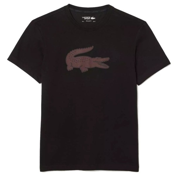 CAMISETA LACOSTE SPORT NEGRA | IPONTENNIS