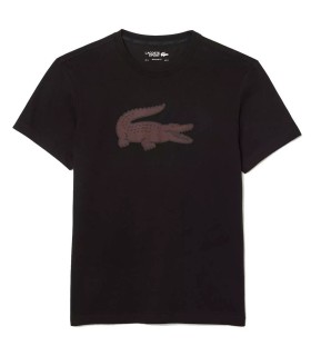 CAMISETA LACOSTE SPORT NEGRA | IPONTENNIS