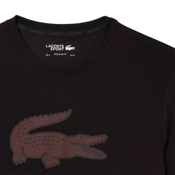 CAMISETA LACOSTE SPORT NEGRA | IPONTENNIS