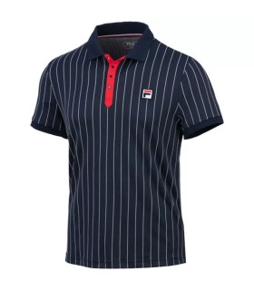 Polo Fila Rayas Azul marino | IPONTENNIS