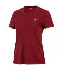 Camiseta Tabea Bordeaux para mujer de Fila