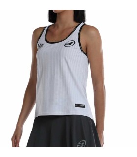 Camiseta sin mangas Bullpadel Lugar Blanca | IPONTENNIS