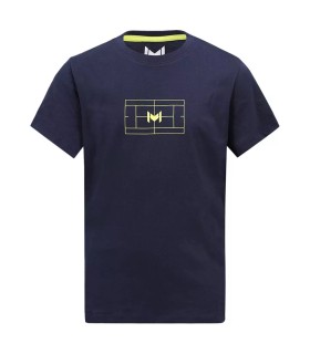 Camiseta gráfica Mouratoglou para crianças azul-marinho | Ipontennis