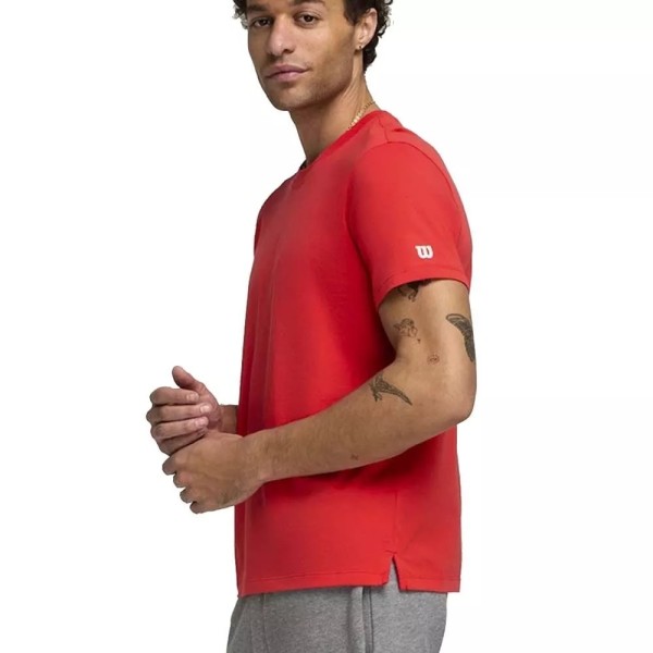 Camiseta Gráfica Vermelha da Equipa Wilson | Ipontennis