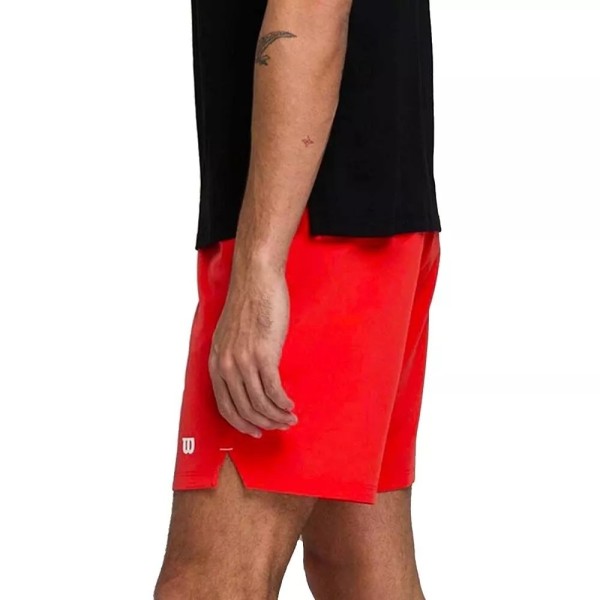 Pantaloncini Wilson Team 18cm Rossi | Ipontennis