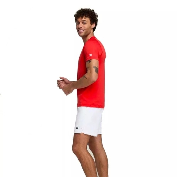 Wilson Team Seamless Crew T-Shirt Red4