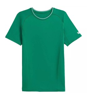 Wilson Team Seamless Crew T-Shirt Green | IPONTENNIS