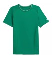 T-shirt à Manches Courtes Wilson Team Seamless Vert | Ipontennis