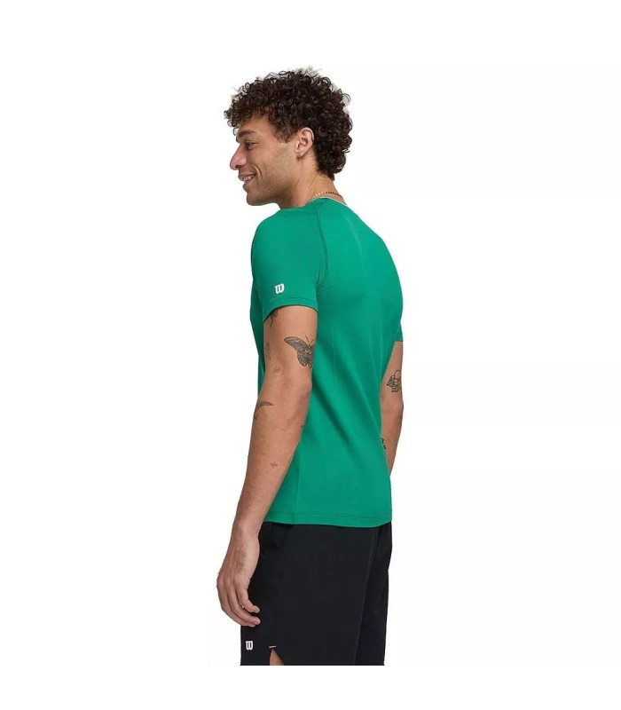 Wilson Team Seamless Crew T-Shirt Green3