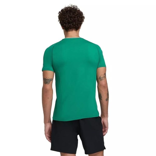 T-shirt à Manches Courtes Wilson Team Seamless Vert | Ipontennis