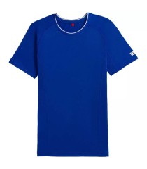 Wilson Team Seamless Crew T-Shirt Blue1