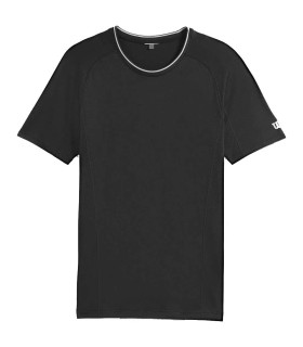 Wilson Team Seamless Crew T-Shirt Black1