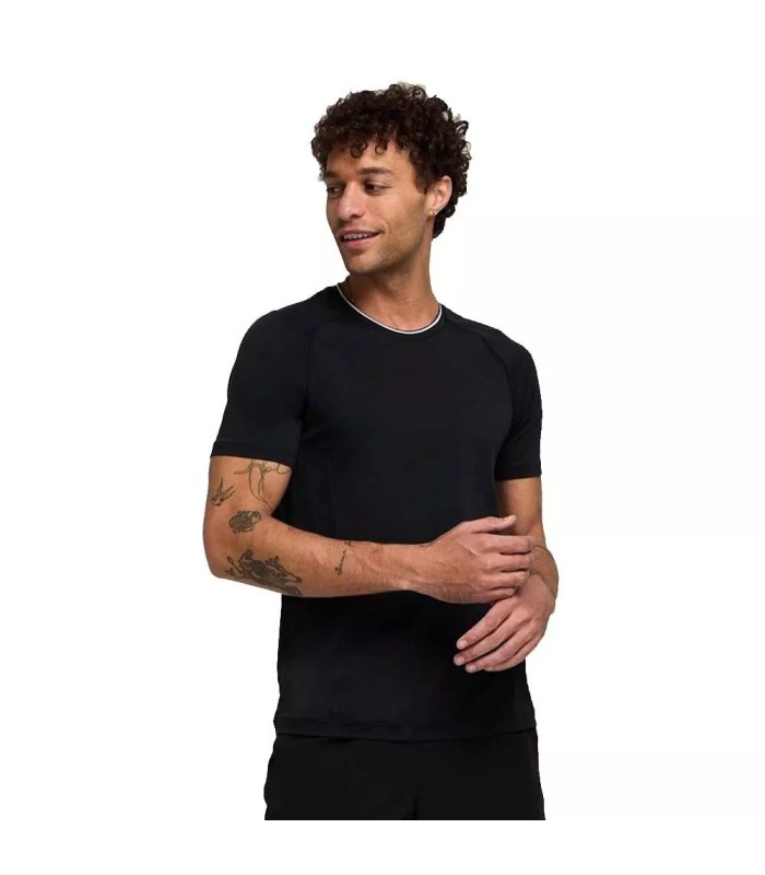 T-shirt Noire Wilson Team Seamless Crew | Ipontennis