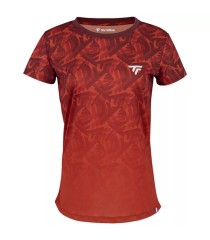 T-shirt Rouge pour Femme Tecnifibre Infini Tee X-Loop | Ipontennis