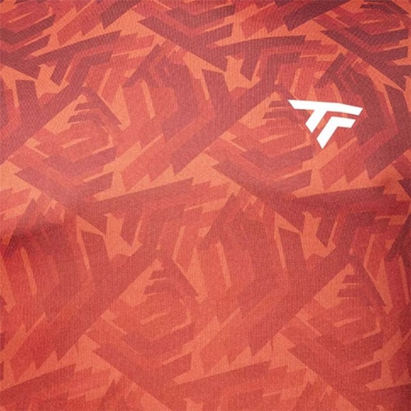 Damen Rotes T-Shirt Tecnifibre Infini Tee X-Loop | Ipontennis