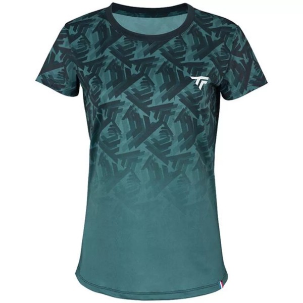 Maglietta Verde da Donna Tecnifibre Infini Tee X-Loop | Ipontennis