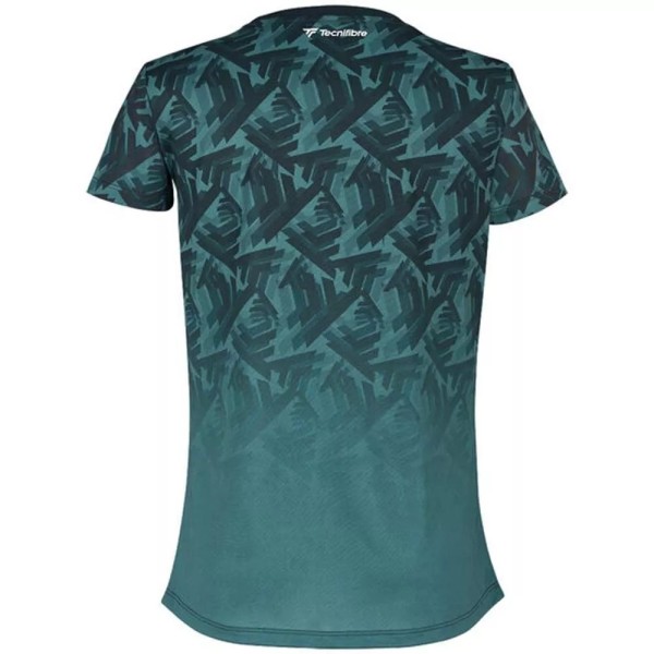 Camiseta Verde para Mulher Tecnifibre Infini Tee X-Loop | Ipontennis
