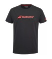 Babolat Exercise Tee Black | IPONTENNIS