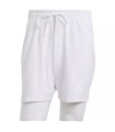 Adidas Pro 2N1 Short Blanc | Ipontennis