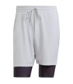 Adidas Pro 2N1 Short Cinza Preto | Ipontennis