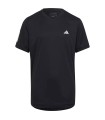 Camiseta Preta Adidas Club 3 Stripes Júnior | Ipontennis