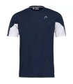 T-Shirt Head Junior Club Tech Navy Blue1