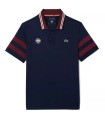 Lacoste Tennis x Daniil Medvedev Roland Garros Navy blue polo