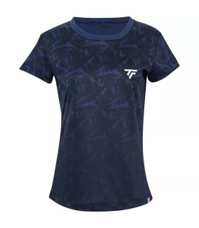 Camiseta Tecnifibre Infini Tee X-Loop Mulher Azul Marinho | Ipontennis