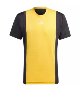 Adidas Paris Pro FreeLift T-Shirt Orange Schwarz | Ipontennis