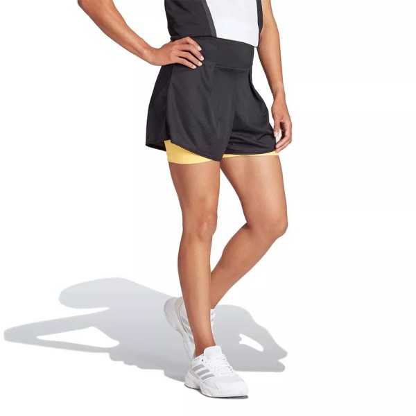 Pantaloncini neri da donna Adidas Pro Paris | Ipontennis