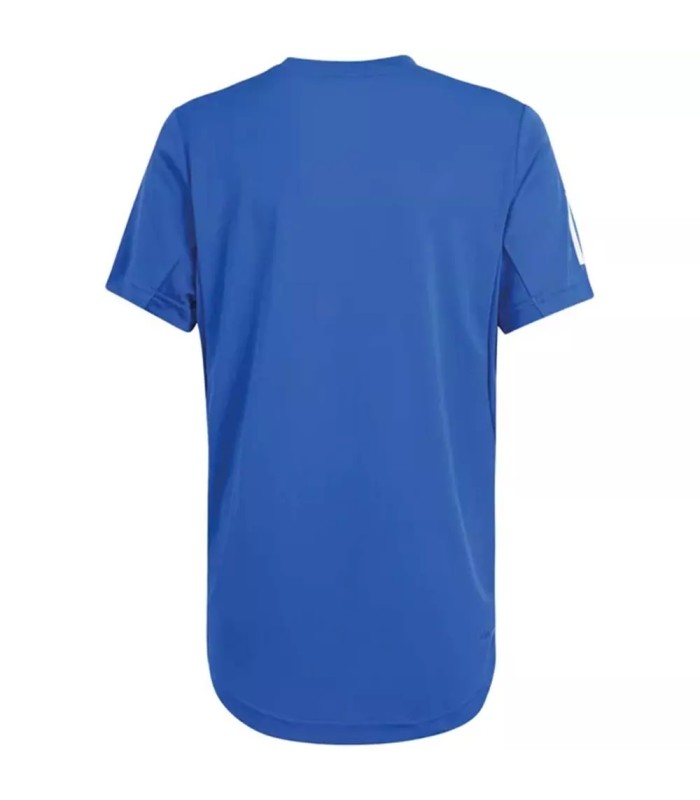 Maglietta Blu Adidas Club 3 Strisce Junior | Ipontennis