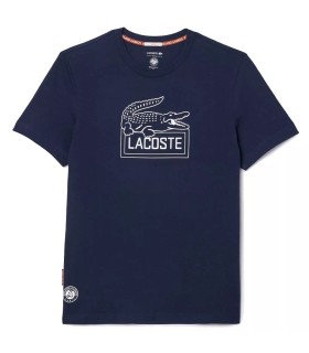 Lacoste Sport Roland Garros Unisex Navy Blue T-shirt1