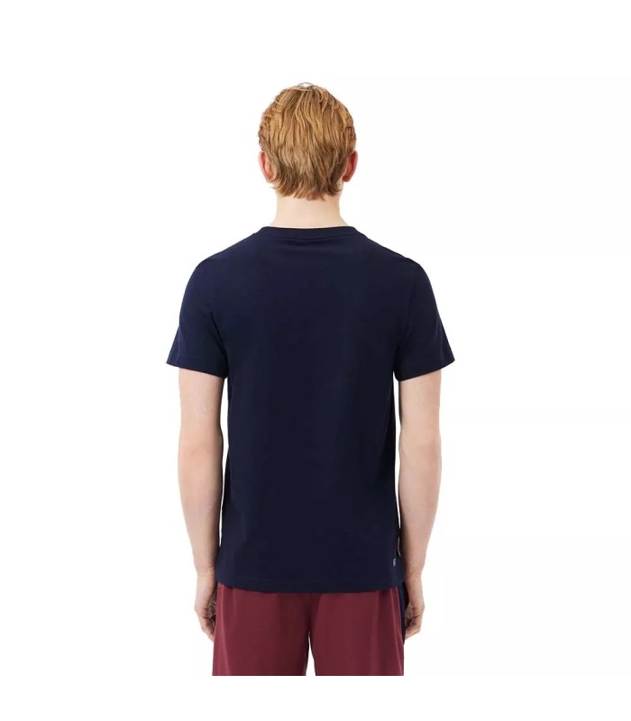 Lacoste Tennis Roland Garros Navy blue T-Shirt | IPONTENNIS