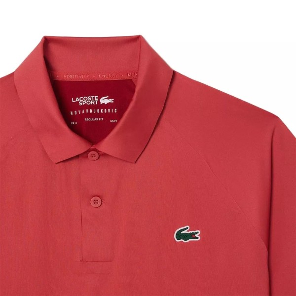Lacoste Tennis x Novak Djokovic Polo Rosso di Parigi | Ipontennis