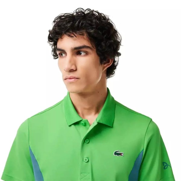 Lacoste Tennis Polo Novak Djokovic Green | IPONTENNIS