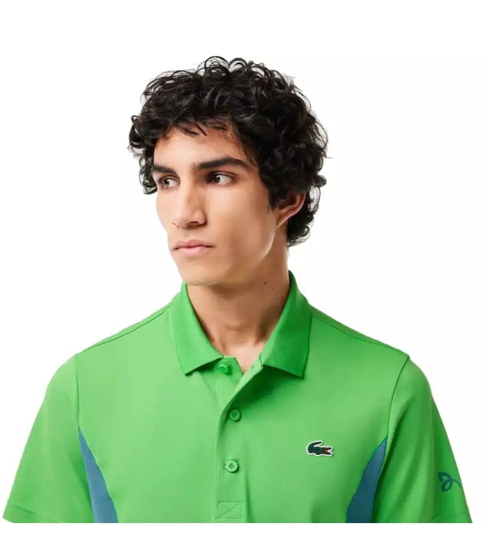 Lacoste Polo de Tennis Novak Djokovic Vert | Ipontennis