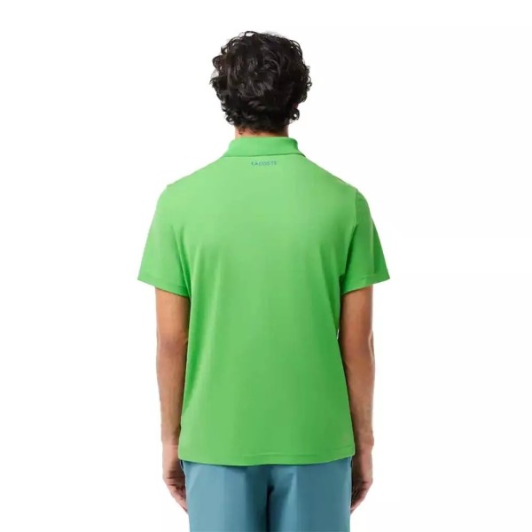 Lacoste Polo da Tennis Novak Djokovic Verde | Ipontennis