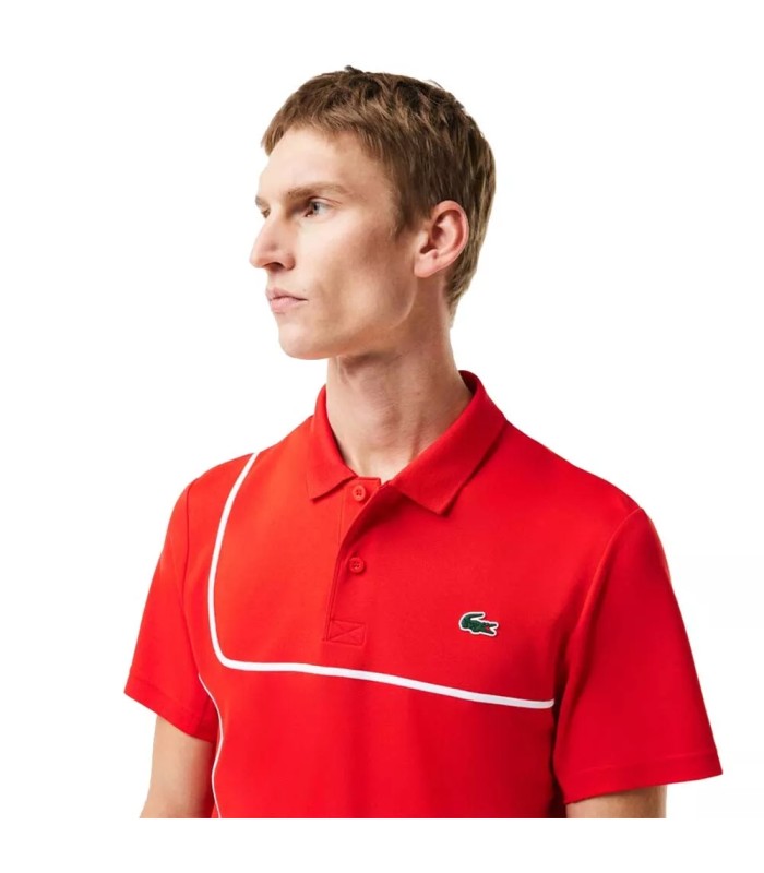 Lacoste Tennis Red polo | IPONTENNIS